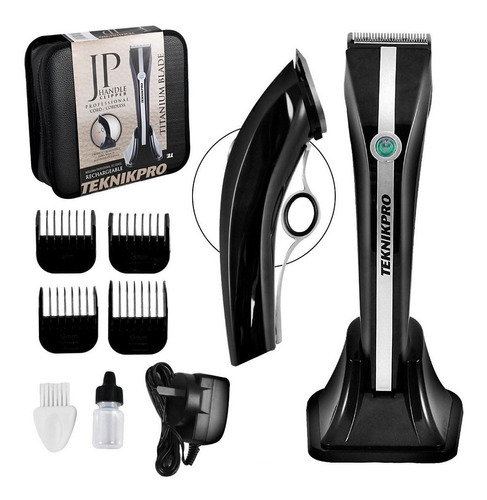 Maquina Cortar Pelo Recargable Handle Jp Clipper Teknikpro