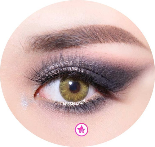 Imagen 1 de 10 de Freshlady - Gem Brown Lentes De Contacto
