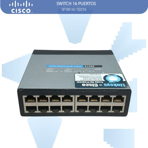 Switch Cisco Puertos Ethernet Internet Redes No Admistrado (Reacondicionado)