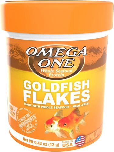 Comida Goldfish Flakes Peces 12 - g a $1158