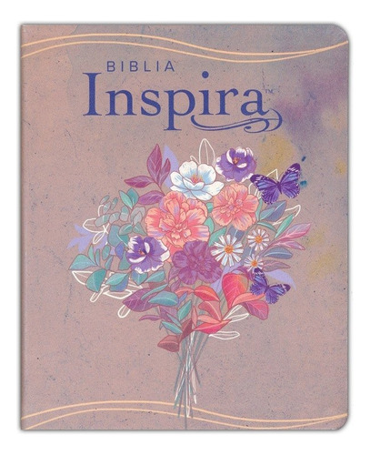 Biblia Ntv Inspira Acuarela Rosado