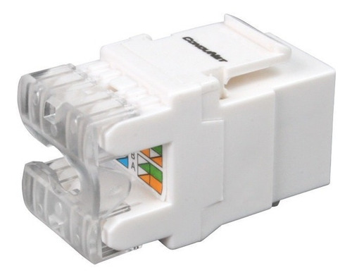 Jack Rj45 Keyston Blanco Cat 5e Condunet 8699125arj