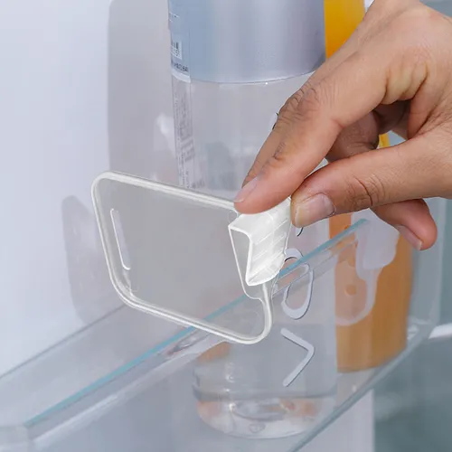 Prácticos Separadores De Nevera De Plástico Transparente, 40
