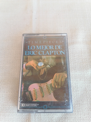 Cassette Antiguo De Colección Eric Clapton Time Pieces