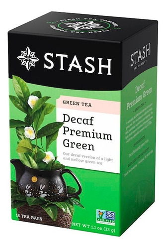 Te Stash Decaf Premium Green Tea 1 - Unidad A $2222