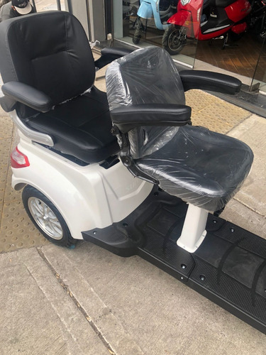 Imagen 5 de 25 de Triciclo Eléctrico Scooter Shinox 1200w Gel Asiento Doble
