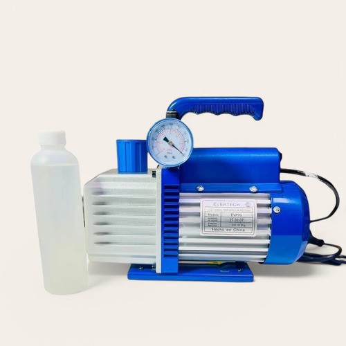 Manifold R410 R22 R134 Y Bomba De Vacio 70 Litros 2 Etapas