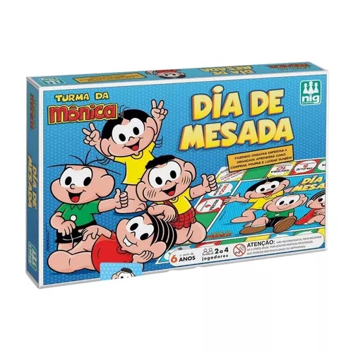 Jogo Infantil Dia de Compras Turma da Mônica Brinquedo Educativo 7