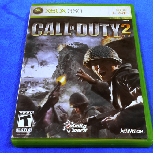 Call Of Duty 2 -con Manual Para Xbox 360