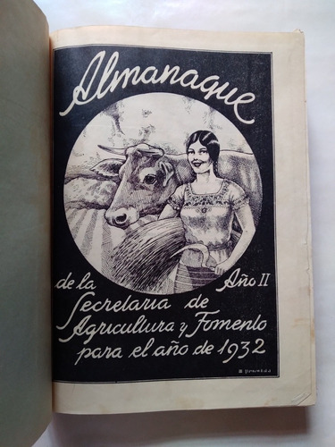 Almanaque 1931 Secretaria De Agricultura Y Fomento, Cocina
