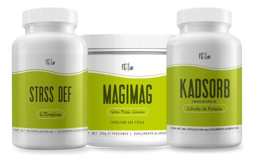 Kit D-tx Magimag, Strs Dfndr, Kadsorb Oficial Naturalslim