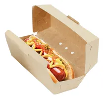 Comprar Charola Para Hotdog, Papas, Alitas, Boneless 17x7x7cm 100pzs