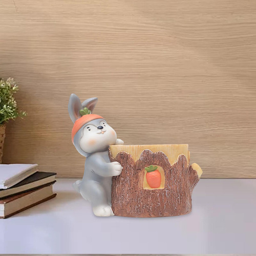 2 Piezas De Decoración De Adorno De Resina Para Maceta De