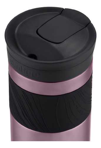 Termo Acero Inox Sistema Snapseal Byron 473 Ml Contigo Color Rosa Metálico