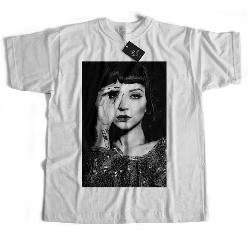 Playera Mon Laferte Foto Blanco Y Negro