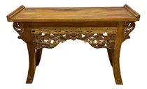 Comprar Mueble Recibidor Mesa Arrime Consola Madera Tallada