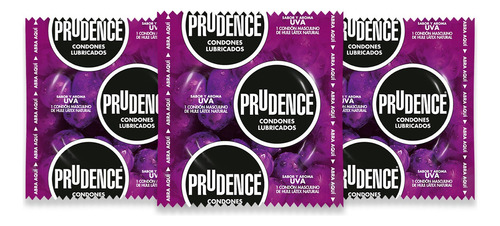 Prudence Con Sabor Aroma Uva, Dispensador Con 50 Condones