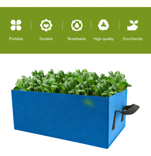 K Maceta Rec Garden Grow Bags For Verduras Y Hierbas