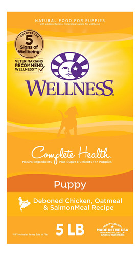 Alimento Seco Natural Para Perro, Wellness Complete Health