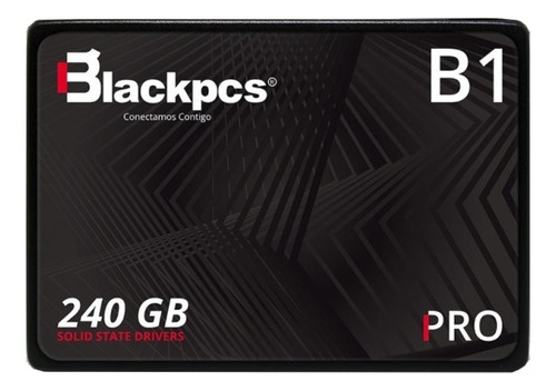 Disco Estado Solido Ssd Blackpcs 240gb Color Negro