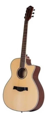 Guitarra acústica Parquer Taylor GAC500LBEQ para diestros natural mate