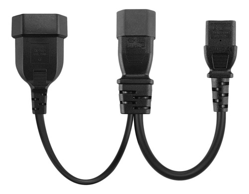 5 Iec 3 Polos C14 A C13 2 Pines Y Cable De Alimentación