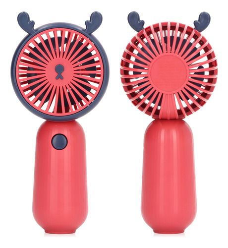 X Mini Rose Ventilador Usb Portátil Recarregável De Mão