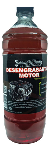 Desengrasante De Motor Industrial / Remueve Grasas 1l 