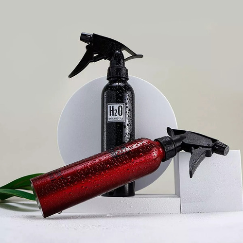 Spray Atomizador Aluminio Aspersor Peluqueria 200ml 6 Piezas Color Color Al Azar