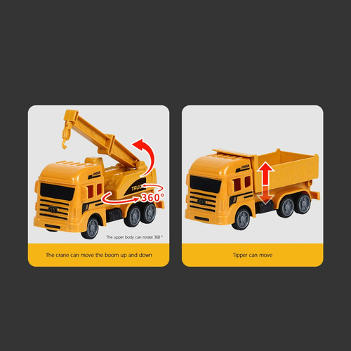 Set De Juego Para Vehículos De Construcción G Kids Tower Cra
