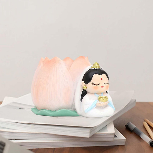 Portalápices Con Estatuilla De La, Creativo, Para Estilo B