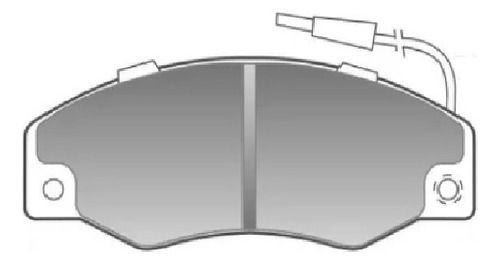 Pastilla Freno Plasbestos Renault R21 Gtx Txe 1990/ Del.