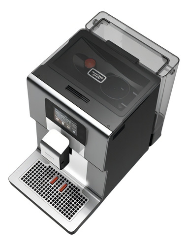 Cafeteira Krups Intuition Preference Touch EA875 super automática cromo expresso