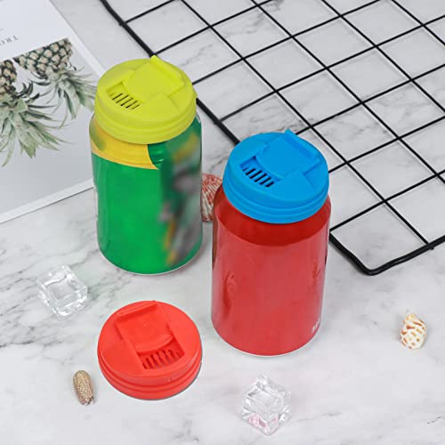 Paquete De 6 Tapas Para Latas De Refresco, A Prueba De Fugas