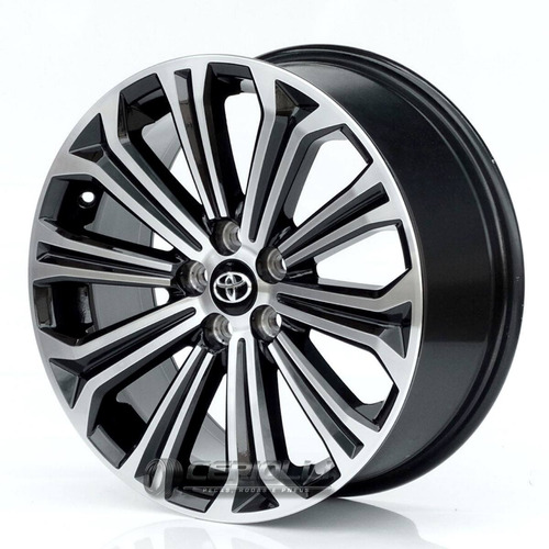 Roda Aro 17 Toyota Corolla 5x100 Krmai S22 / Unidade Cor Preto Diamante