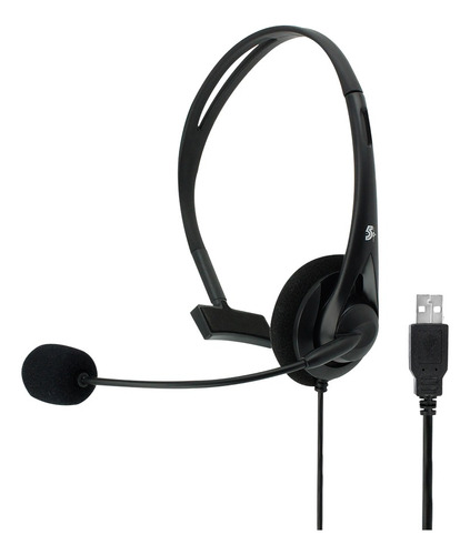 Fone De Ouvido Headset Telemarketing Com Microfone Usb