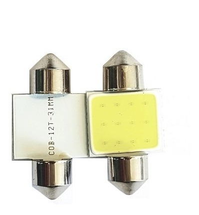 Lampada Led Carro Torpedo Cob Canbus Canceller Teto