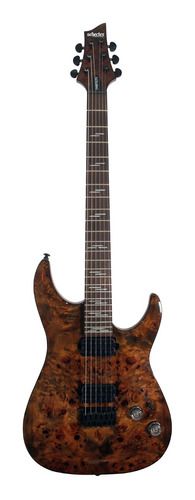 Schecter Omen Elite-6 Cha Guitarra Eléctrica Sólida Charcoal