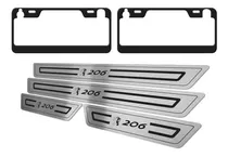 Comprar  Cubre Zocalos P\u002F Peugeot 206 + Cubre Patente Negro
