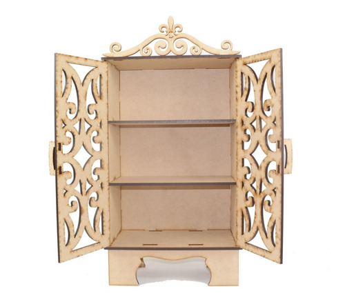 Imagen 5 de 8 de Alacena Provencial Para Mesa De Dulces Candy Bar Mdf