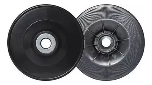 Disco De Borracha Para Lixadeira 4.1/2 (350,0001) - Noll Cor Preto