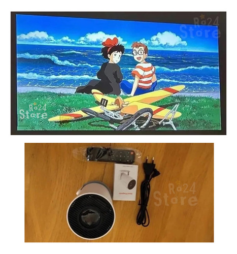 Proyector Hy 300 Wifi Bluetooth 4k Android Portatil Pro