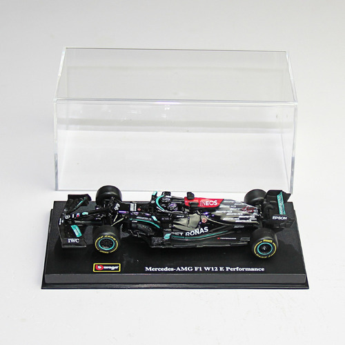 Modelo De Coche Bburago F1 Mercedes Benz Amg W12 #44hamilton