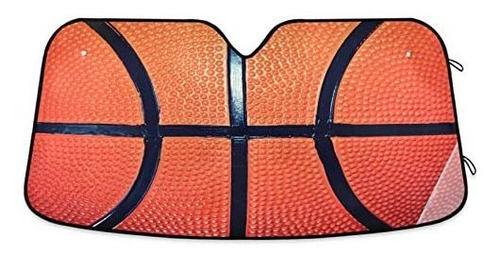 Protector Solar Para Luna Sport Ball Baloncesto Coche Parabr