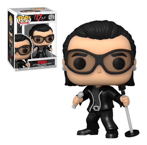 Funko Pop Rocks U2 Zootv Bono #271 Nuevo Original 