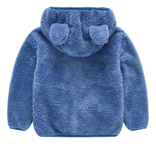 Peluche X Coat Para Bebés, Niños Y Niñas, Color Liso, Bonito