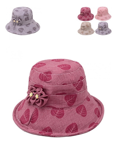 Sombrero De Sol Para Mujer, Mamá, Abuela, Helado, Diseño Flo