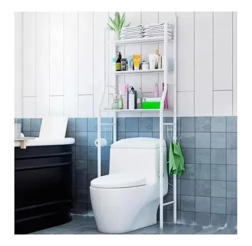 Organizador De Baño Estantería Mueble Ahorrador De Espacio