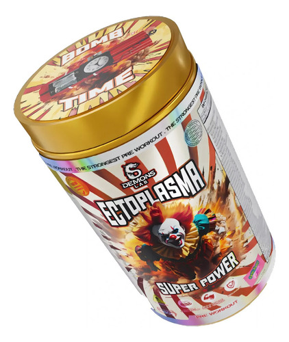 Pré Treino Ectoplasma Super Power 480g - Demons Lab Sabor