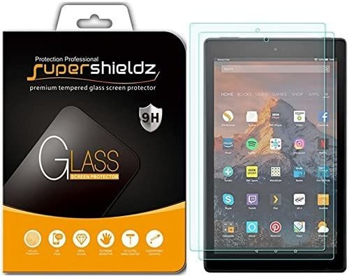 Protector De Pantalla Para Tablet Fire Hd 10 (9a 7a Gen) X2